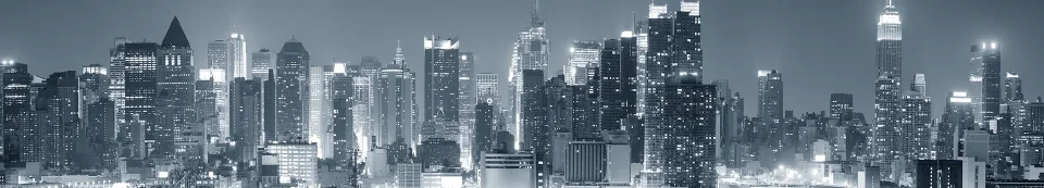 Model sticlă printată, New York
