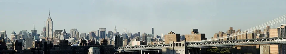 Model sticlă printată, New York