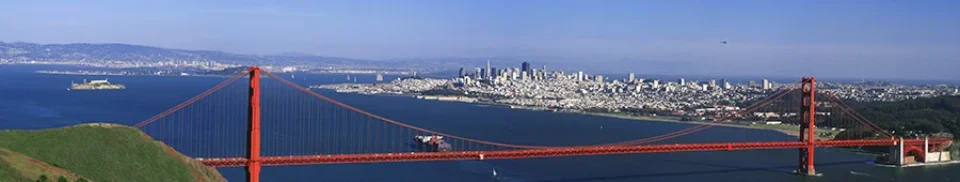 Model sticlă printată, San Francisco