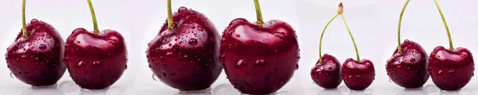 Model sticlă printată, Fructe