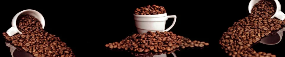 Model sticlă printată, Cafea