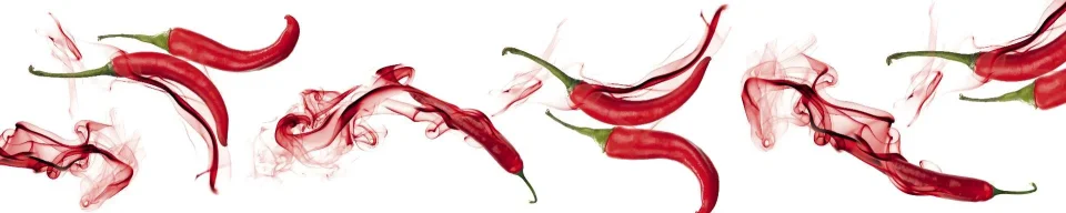Model sticlă printată, Legume