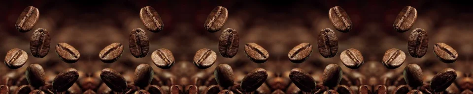 Model sticlă printată, Cafea