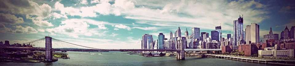 Model sticlă printată, New York