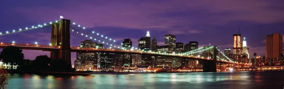 Model sticlă printată, New York