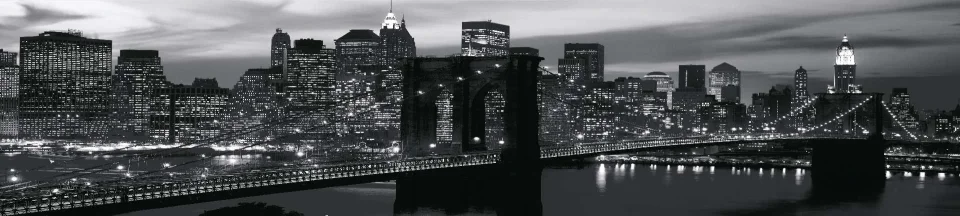 Model sticlă printată, New York