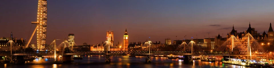 Model sticlă printată, Londra