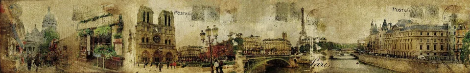 Model sticlă printată, Paris