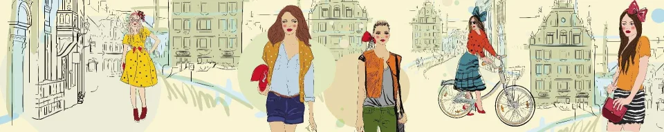 Model sticlă printată, Orașe diverse