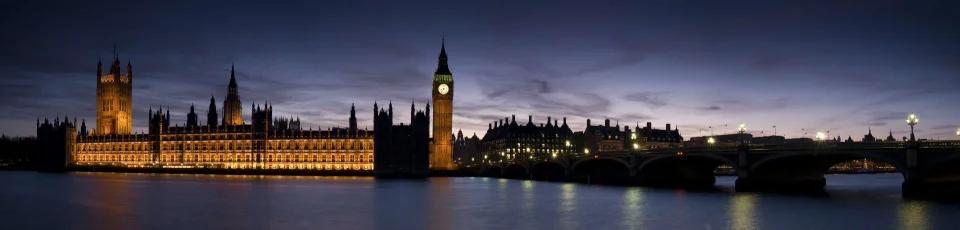 Model sticlă printată, Londra