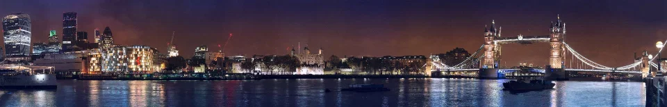 Model sticlă printată, Londra