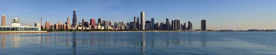 Model sticlă printată, Chicago