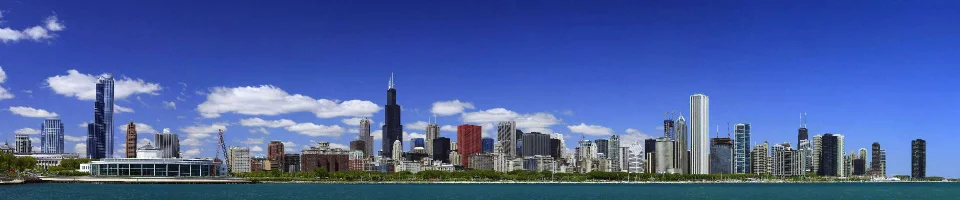 Model sticlă printată, Chicago