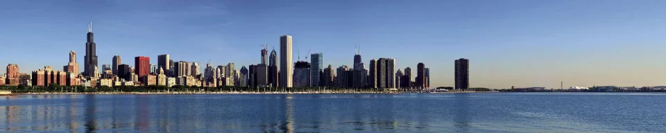 Model sticlă printată, Chicago