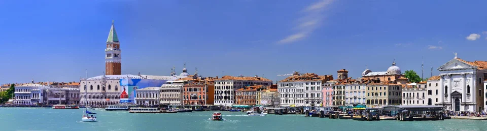 Model sticlă printată, Veneția