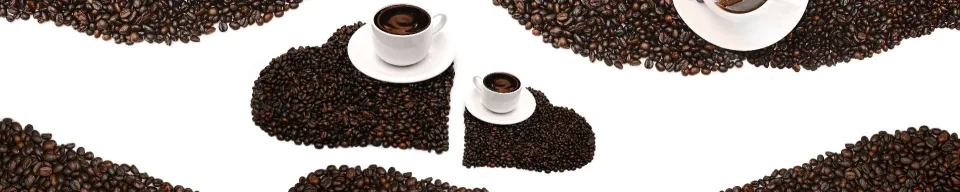 Model sticlă printată, Cafea