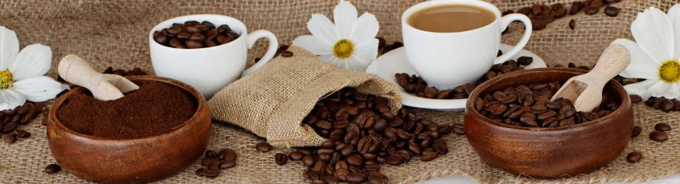 Model sticlă printată, Cafea