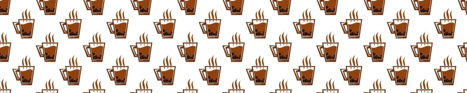 Model sticlă printată, Cafea