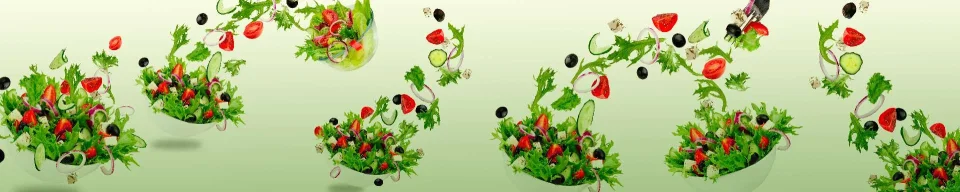 Model sticlă printată, Legume