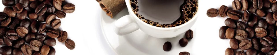 Model sticlă printată, Cafea