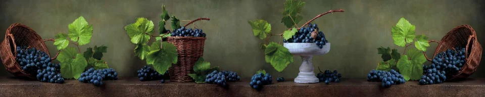 Model sticlă printată, Fructe