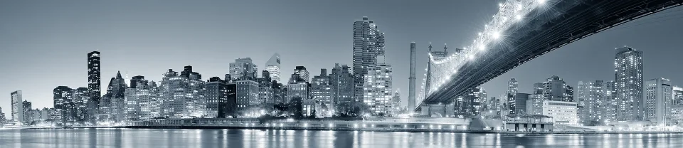 Model sticlă printată, New York