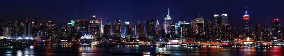 Model sticlă printată, New York