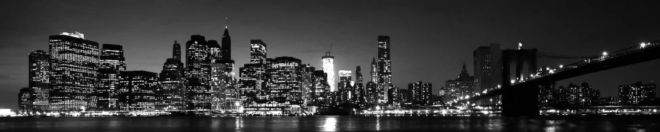 Model sticlă printată, New York