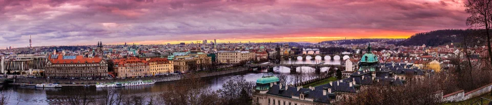Model sticlă printată, Praga