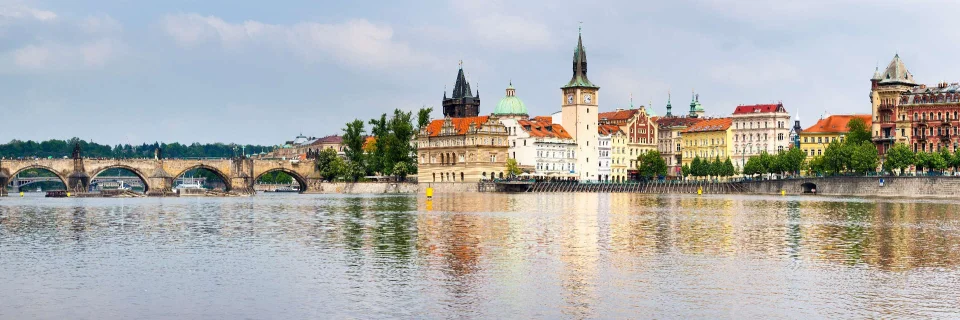 Model sticlă printată, Praga