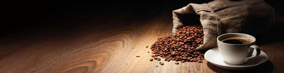 Model sticlă printată, Cafea