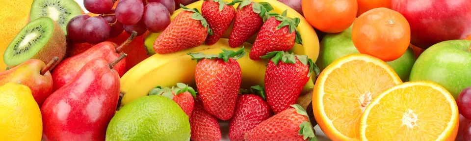Model sticlă printată, Fructe