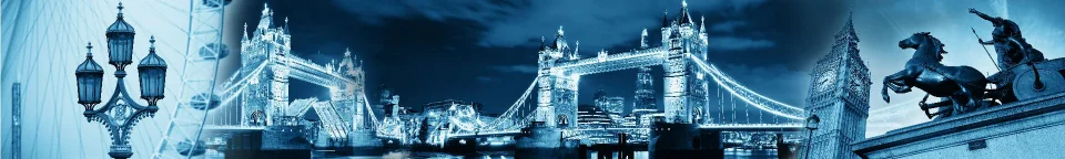 Model sticlă printată, Londra