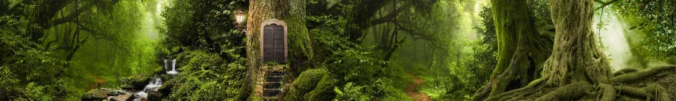 Model sticlă printată, Pădure