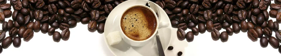 Model sticlă printată, Cafea