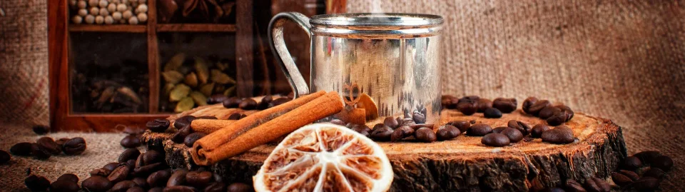 Model sticlă printată, Cafea