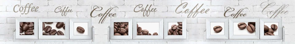 Model sticlă printată, Cafea