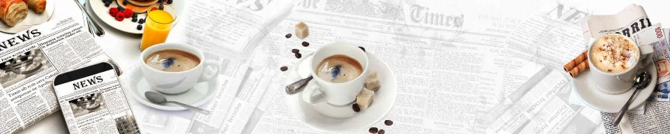 Model sticlă printată, Cafea
