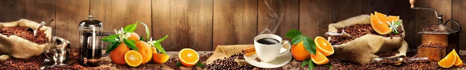 Model sticlă printată, Cafea