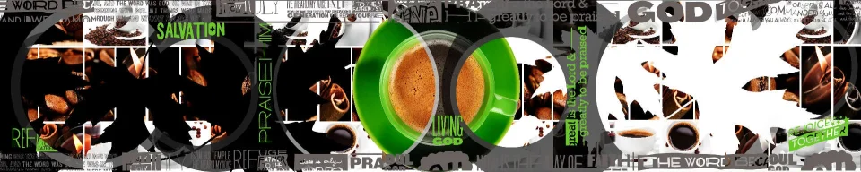Model sticlă printată, Cafea