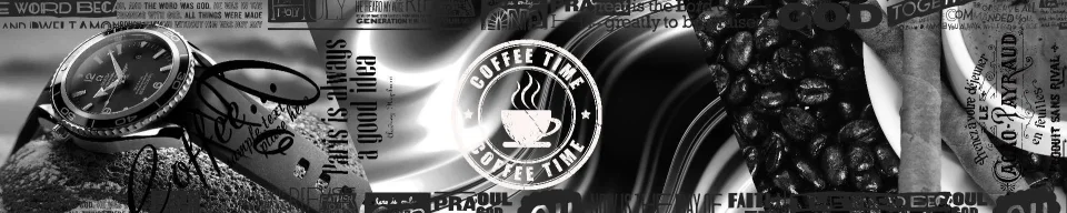 Model sticlă printată, Cafea