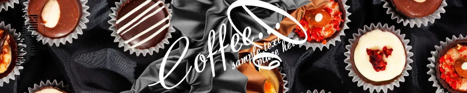Model sticlă printată, Cafea