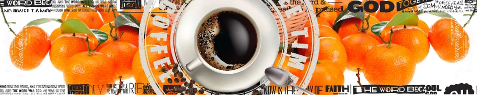 Model sticlă printată, Cafea