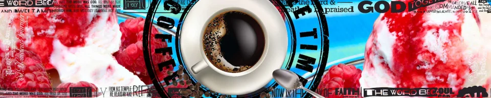 Model sticlă printată, Cafea