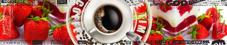 Model sticlă printată, Cafea