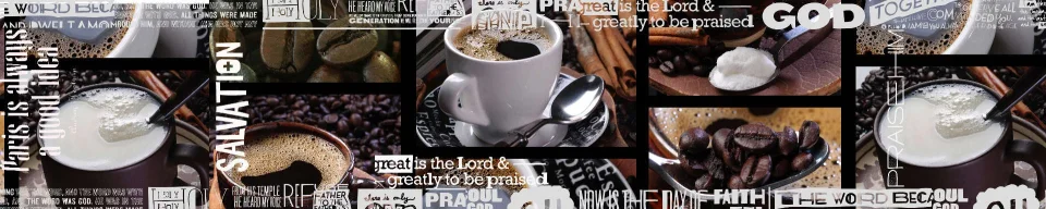 Model sticlă printată, Cafea