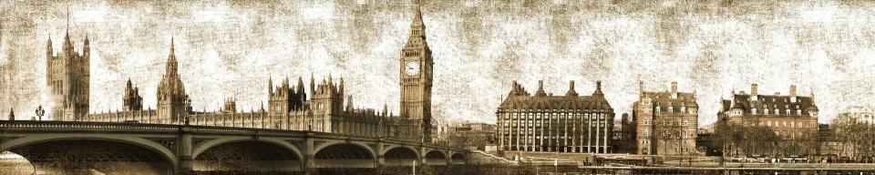 Model sticlă printată, Londra