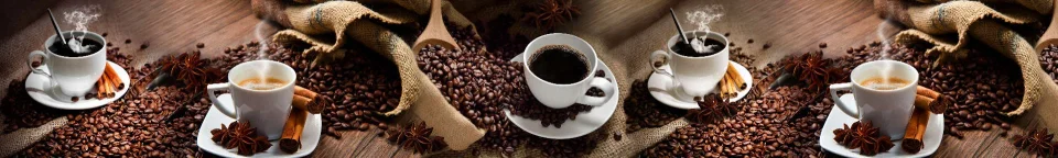 Model sticlă printată, Cafea