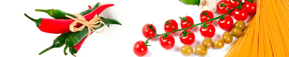 Model sticlă printată, Legume