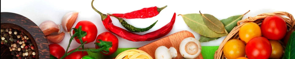 Model sticlă printată, Legume